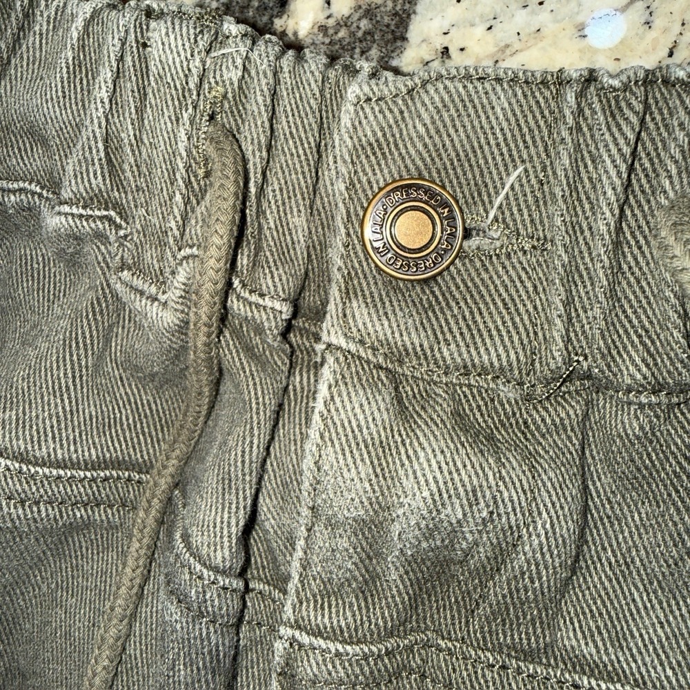 Dressed In LALA Canvas Parachute Pants Streetwear Sz M Oversized Hip Hop - Picture 3 of 16